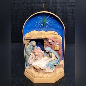 1996 Hallmark Keepsake Ornament Let Us, Adore Him